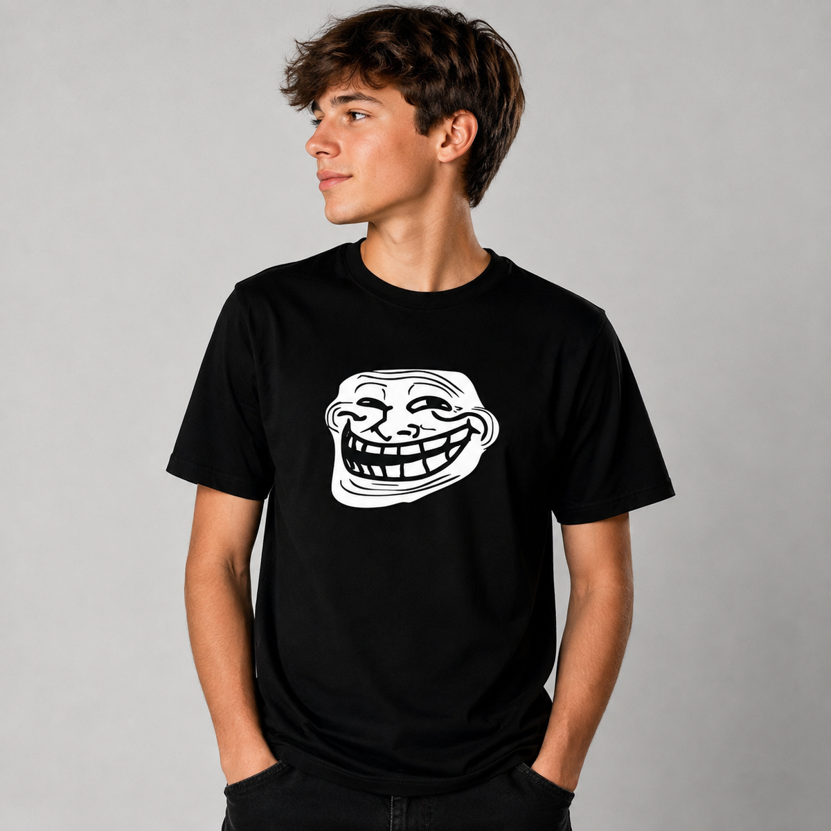 Polera Troll Face